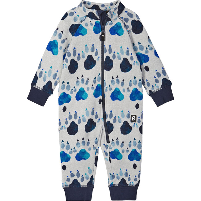 Myytti Fleece All-In-One Jacket, Navy - Onesies - 1