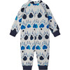Myytti Fleece All-In-One Jacket, Navy - Onesies - 2