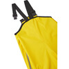 Lammikko Waterproof Rain Pants with Welded Seams, Suspenders & Foot Loops, Yellow - Pants - 3