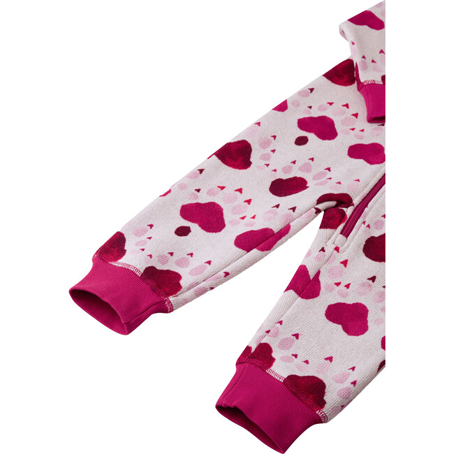 Myytti Fleece All-In-One Jacket, Pink - Onesies - 4