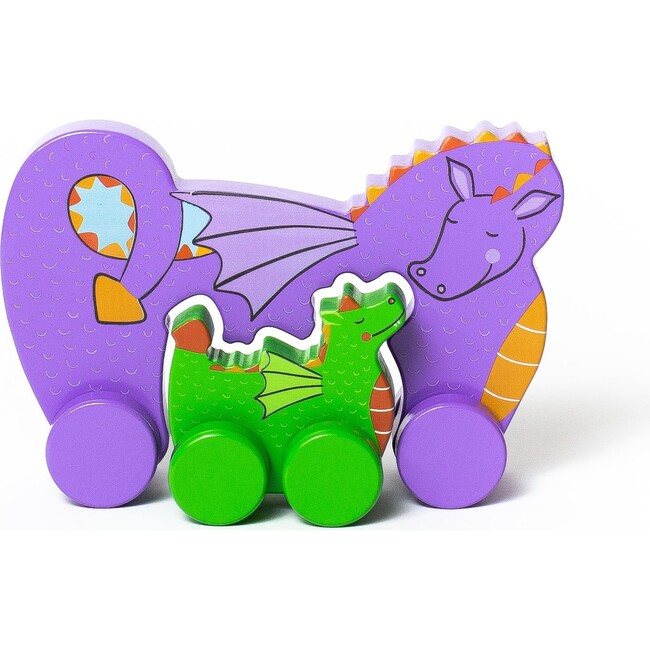 Mommy and Baby Rolling Toy, Dragon