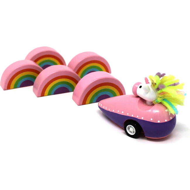 Unicorn and Rainbow Bowling Game