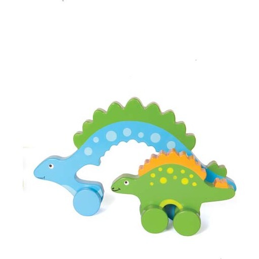 Mommy and Baby Rolling Toy, Stegosaurus