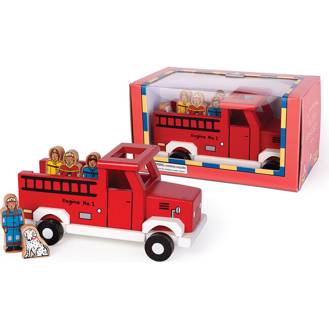 To The Rescue Magnetic Fire Truck - Transportation - 1