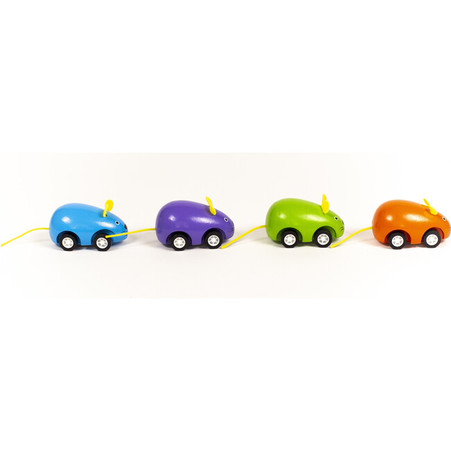 Pull Back Mice, Set of 4 - Games - 3