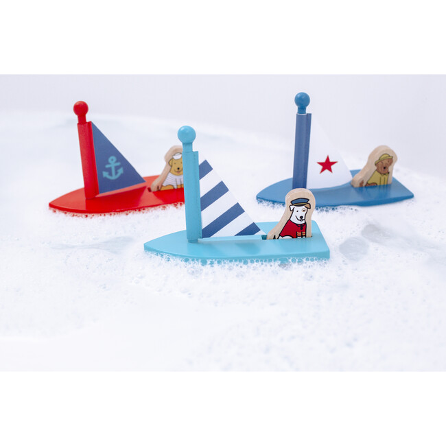 Boats and Buddies, Stripe - Bath Toys - 5