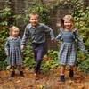 Alexandra Smocked Dress, Blue Check - Dresses - 7