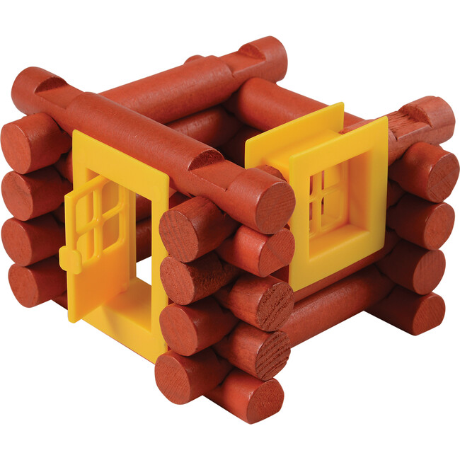 Wooden Pioneer Logs (Includes Storage Bin) - Games - 5