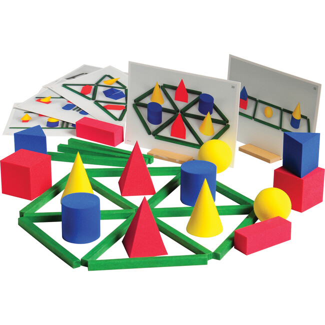 3D Shapes & Spatial Sense Constructive Playthings/US Toys STEM Toys