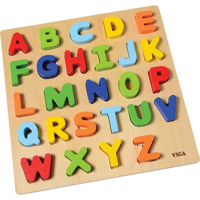 Uppercase Alphabet Block Puzzle - Wooden Puzzles - 2