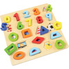 Numbers & Shapes Block Puzzle - Wooden Puzzles - 3