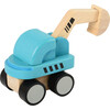 Wooden Excavator, Blue - Developmental Toys - 2