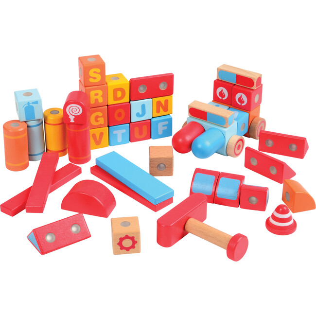 Magnetic Rescue Vehicle Blocks - Blocks - 2