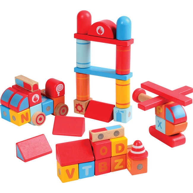 Magnetic Rescue Vehicle Blocks - Blocks - 3