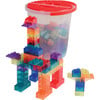 Preschool Size Transparent Building Bricks - Blocks - 4 - thumbnail