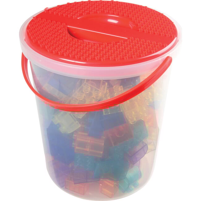 Preschool Size Transparent Building Bricks - Blocks - 9