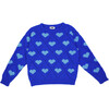 Love Sweater Mini, Cobalt Blue - Sweaters - 1 - thumbnail