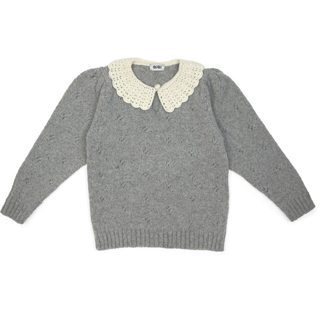 Dolly Sweater Mini, Grey - Sweaters - 1