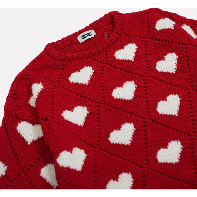 Love Sweater Mini, Red