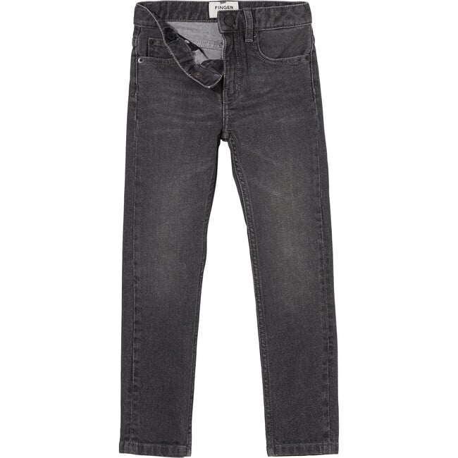 Icon Gray Denim Jeans, Gray