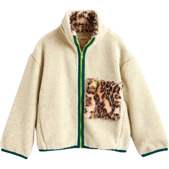 Fleece Ayame, Off White - Sweaters - 1
