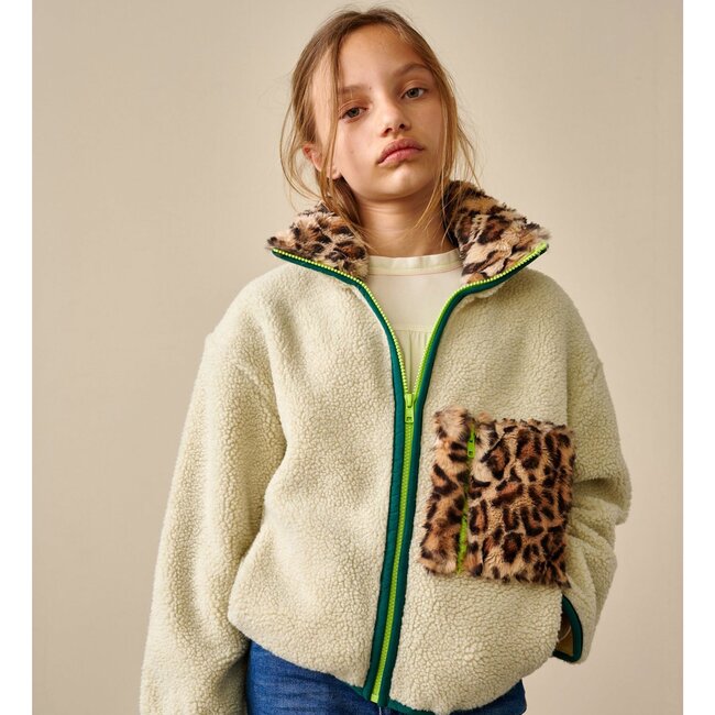 Fleece Ayame, Off White - Sweaters - 3