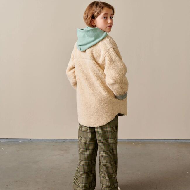 Fleece Jacket Anita, Off White - Jackets - 3