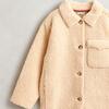 Fleece Jacket Anita, Off White - Jackets - 4