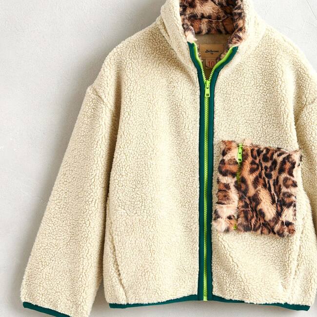 Fleece Ayame, Off White - Sweaters - 5