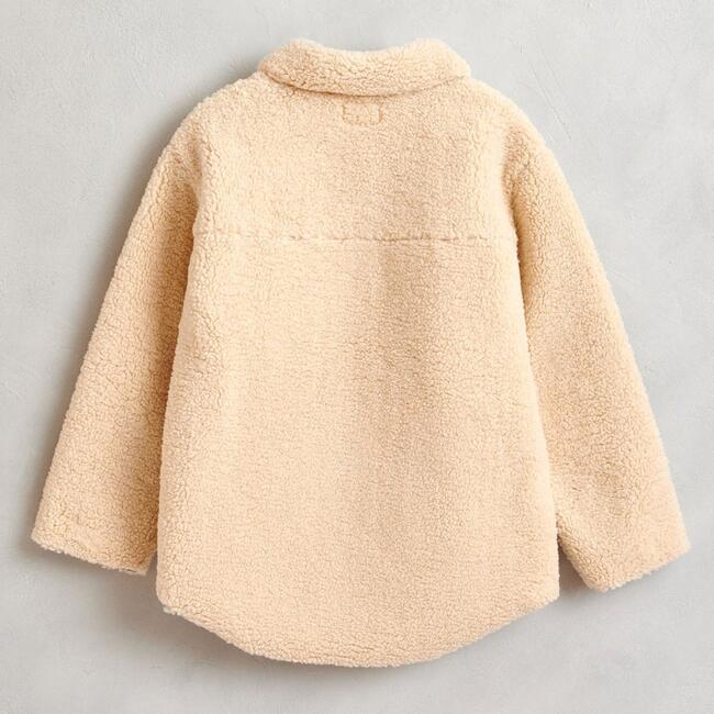 Fleece Jacket Anita, Off White - Jackets - 5