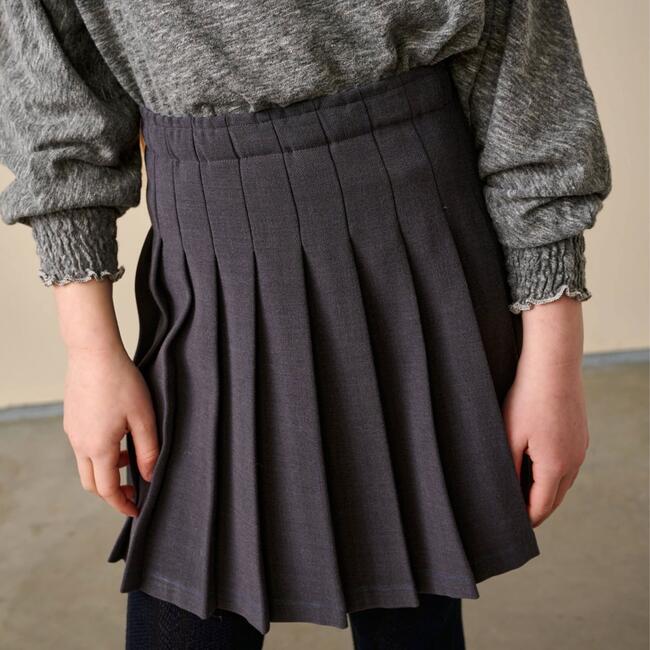 Asra Skirt Gray, Gray - Skirts - 3