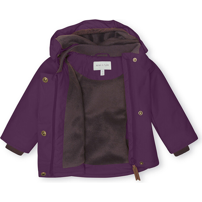 Wang Jacket, Deep Purple - Jackets - 3