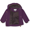 Wang Jacket, Deep Purple - Jackets - 3