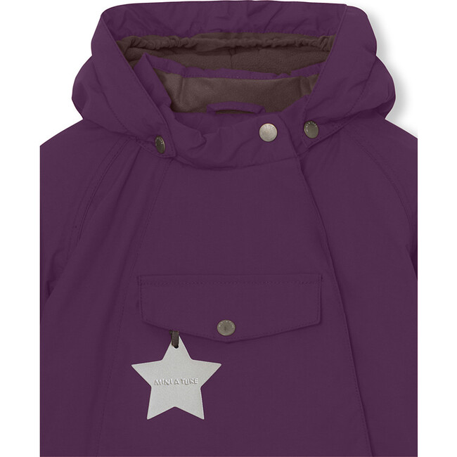 Wang Jacket, Deep Purple - Jackets - 4