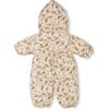 Fianna Puffer Romper, Doeskin Sand - Rompers - 4