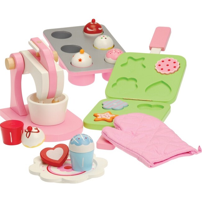 Baking Set, Pink - Play Food - 1