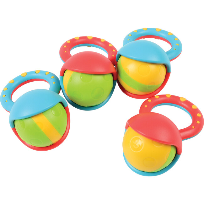 Roller Ball Rattles, Set of 4 - Developmental Toys - 2
