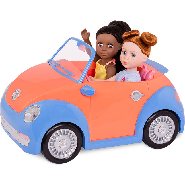 14" Doll Convertible Car - Doll Accessories - 1