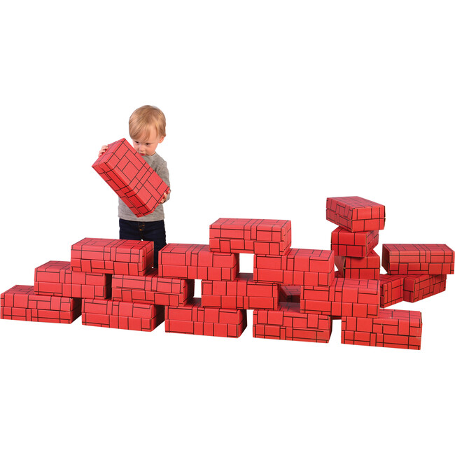 Giant Constructive Blocks, Red - Blocks - 1