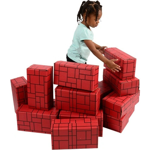 Giant Constructive Blocks, Red - Blocks - 2
