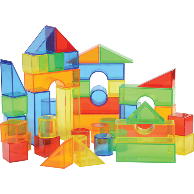 Translucent Color Blocks, Set of 50 - Blocks - 4