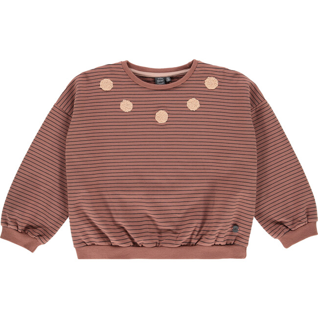 Striped Pullover, Terra Combo - Sweatshirts - 1