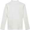 Grace Bow Top, Winter White - T-Shirts - 2 - thumbnail