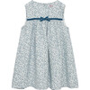 Gabriella Pinafore Dress, Sea Blue - Dresses - 1 - thumbnail