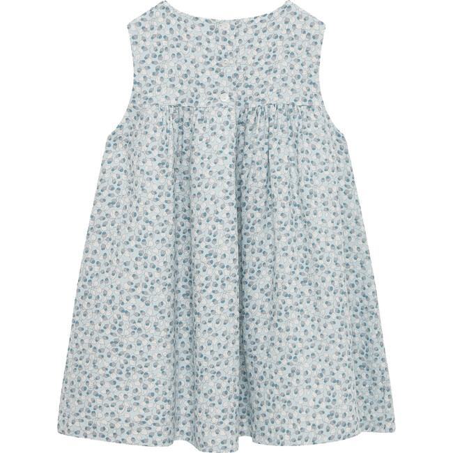 Gabriella Pinafore Dress, Sea Blue - Dresses - 2