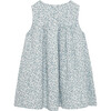 Gabriella Pinafore Dress, Sea Blue - Dresses - 2