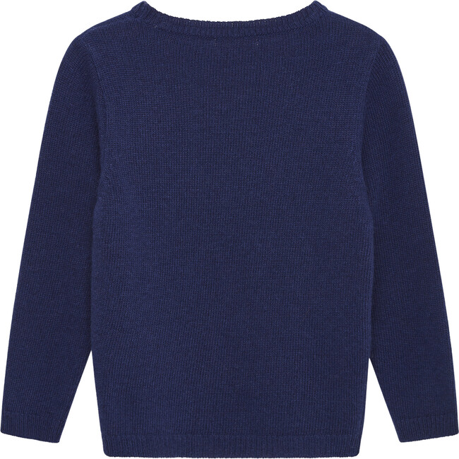 Bow Jumper, Navy - Sweaters - 2