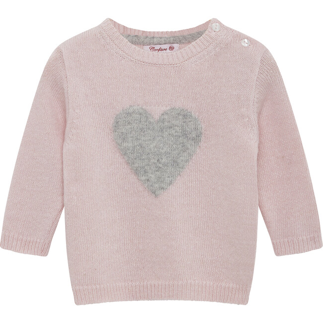 baby heart sweater