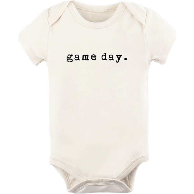 Game Day Short Sleeve Onesie, Black