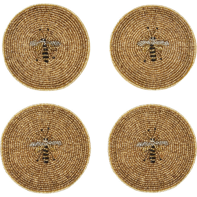 Stripey Bee Coasters